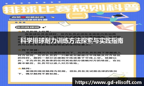科学排球耐力训练方法探索与实践指南