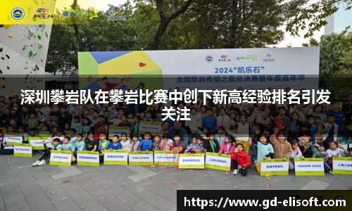 深圳攀岩队在攀岩比赛中创下新高经验排名引发关注